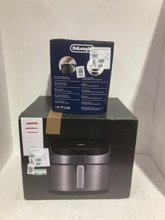 Lot 169  
            Birmingham SR108 - Parcel Delivery Only 

                
2 X ITEMS TO INCLUDE JOHN LEWIS & PARTNERS DELONGHI BALLERINA 1.7L ELECTRIC KETTLE