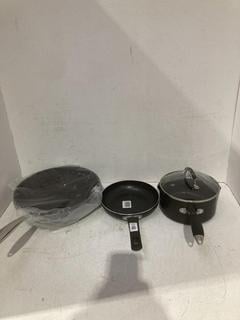 Lot 171  
            Birmingham SR108 - Parcel Delivery Only 

                
3 X ITEMS TO INCLUDE JOHN LEWIS & PARTNERS NON STICK FRYING PAN