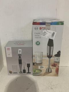 Lot 189  
            Birmingham SR108 - Parcel Delivery Only 
                
2 X ITEMS TO INCLUDE JOHN LEWIS & PARTNERS HAND BLENDER