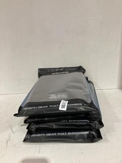 Lot 196  
            Birmingham SR108 - Parcel Delivery Only 
                
4 X TUFF 7MM COMPETITION KNEE SLEEVES ALL BLACK