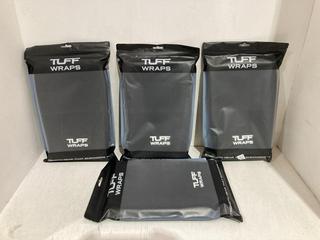 Lot 197  
            Birmingham SR108 - Parcel Delivery Only 
                
4 X TUFF 7MM COMPETITION KNEE SLEEVES ALL BLACK