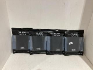 Lot 207  
            Birmingham SR108 - Parcel Delivery Only 
                
4 X TUFF DOUBLE PLY ELBOW SLEEVES ALL BLACK