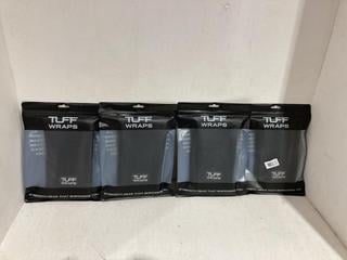 Lot 208  
            Birmingham SR108 - Parcel Delivery Only 
                
4 X TUFF DOUBLE PLY ELBOW SLEEVES ALL BLACK
