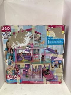 Lot 259  
            Birmingham SR108 - Parcel Delivery Only 

                
MATTEL BARBIE DREAM PLAY HOUSE