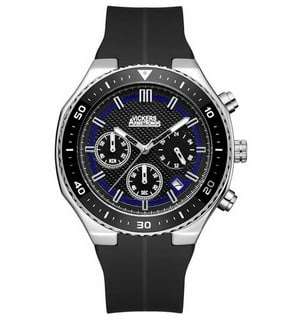 Lot 25  
            Birmingham SR108 - Parcel Delivery Only 
                
VICKERS ARMSTRONGS AEROMARK STEEL BLUE WATCH SKU CODE:VA0111 ORIGINAL RRP £500