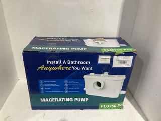 Lot 263  
            Birmingham SR108 - Parcel Delivery Only 

                
MACERATING PUMP FL0750 PRO