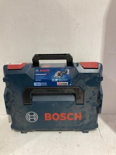 Lot 269  
            Birmingham SR108 - Parcel Delivery Only 

                
BOSCH PROFESSIONAL CORDLESS ANGLE GRINDER