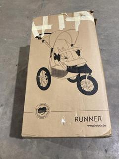 Lot 287  
            Birmingham SR108 - Parcel Delivery Only 
                
HAUCK RUNNER STROLLER