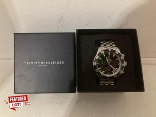 Lot 35  
            Birmingham SR108 - Parcel Delivery Only 
                
JOHN LEWIS & PARTNERS & PARTNERS TOMMY HILFIGER MEN'S CHRONOGRAPH BRACELET STRAP ...