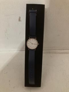 Lot 36  
            Birmingham SR108 - Parcel Delivery Only 
                
JOHN LEWIS & PARTNERS & PARTNERS SKAGEN DENMARK WOMEN'S SIGNATURE LEATHER STRAP B...