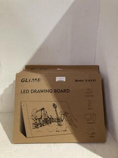 Lot 395  
            Birmingham SR108 - Parcel Delivery Only 
                
6 X GLIME LED DRAWING BOARD MODEL: G-A3-01 (OVERSTOCK) TOTAL ORIGINAL RRP £150