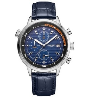 Lot 3  
            Birmingham SR108 - Parcel Delivery Only 
                
GAMAGES OF LONDON AVENGER MECHANICAL QUARTZ SILVER WATCH SKU CODE:GA2101 ORIGINAL...