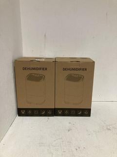 Lot 406  
            Birmingham SR108 - Parcel Delivery Only 
                
2 X ENJOY LIFE PORTABLE DEHUMIDIFIER