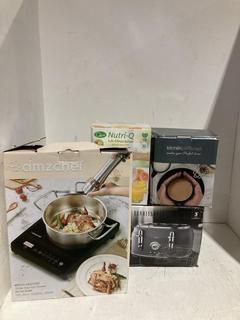 Lot 407  
            Birmingham SR108 - Parcel Delivery Only 
                
4 X ITEMS TO INCLUDE ECO-FRIENDLY FAST BOIL KETTLE