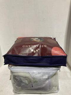 Lot 412  
            Birmingham SR108 - Parcel Delivery Only 
                
2 X ITEMS TO INCLUDE DREAMLAND LARGE SIZE SOFT VELVET WARMING THROW