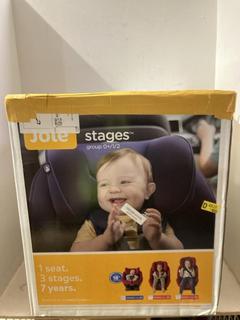 Lot 442  
            Birmingham SR108 - Parcel Delivery Only 
                
JOIE STAGES GROUP 0+/1/2 CAR SEAT