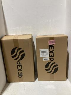 Lot 450  
            Birmingham SR108 - Parcel Delivery Only 
                
2 X BLACK HARD SHELL MINI SUITCASES