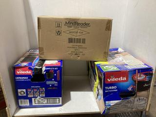 Lot 461  
            Birmingham SR108 - Parcel Delivery Only 

                
3 X ITEMS TO INCLUDE VILEDA ULTRAMAX MICROFIBRE & COTTON MOP SYSTEM