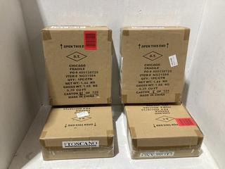 Lot 466  
            Birmingham SR108 - Parcel Delivery Only 

                
4 X TOSCANO UNWELCOMED GARGOYLE PLAQUE