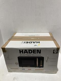 Lot 482  
            Birmingham SR108 - Parcel Delivery Only 
                
HADEN 20L DIGITAL MICROWAVE