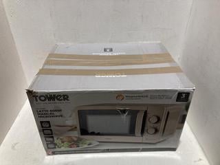 Lot 485  
            Birmingham SR108 - Parcel Delivery Only 
                
TOWER LATTE 800W MANUAL MICROWAVE