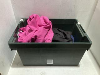 Lot 527  
            Birmingham SR108 - Parcel Delivery Only 

                
BOX OF LADIES CLOTHING IN VARIOUS STYLES & SIZES