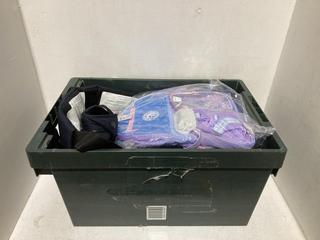 Lot 558  
            Birmingham SR108 - Parcel Delivery Only 

                
BOX OF ITEMS TO INCLUDE ALWAYS DREAMING UNICORN CHILDREN'S BACKPACK