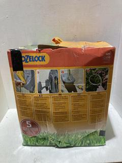 Lot 613  
            Birmingham SR108 - Parcel Delivery Only 

                
HOZELOCK 40M FAST REEL WALL MOUNTED GARDEN HOSE REEL