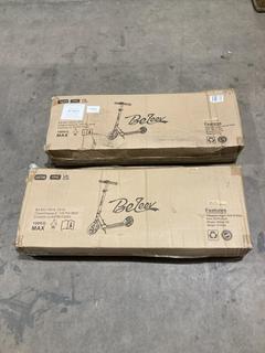 Lot 616  
            Birmingham SR108 - Parcel Delivery Only 

                
2 X BELIEVE CLASSIC SCOOTERS