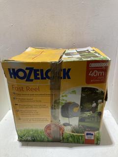 Lot 618  
            Birmingham SR108 - Parcel Delivery Only 

                
HOZELOCK FAST REEL WALL MOUNTED HOSE REEL