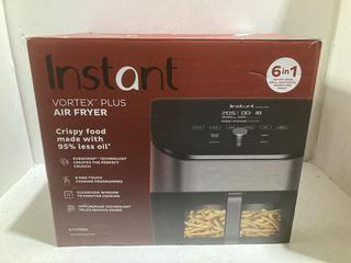 Lot 620  
            Birmingham SR108 - Parcel Delivery Only 

                
JOHN LEWIS & PARTNERS INSTANT POT VORTEX PLUS AIR FRYER