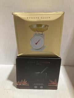 Lot 634  
            Birmingham SR108 - Parcel Delivery Only 
                
2 X JOHN LEWIS & PARTNERS ITEMS TO INCLUDE YVONNE ELLEN LONDON 5KG MECHANICAL KIT...