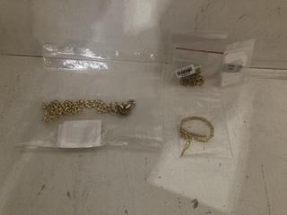 Lot 63  
            Birmingham SR108 - Parcel Delivery Only 
                
7 X ITEMS TO INCLUDE JOHN LEWIS & PARTNERS GOLD LINK BRACELET TOTAL ORIGINAL RRP ...