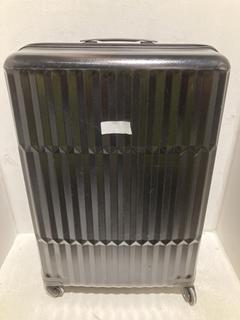 Lot 663  
            Birmingham SR108 - Parcel Delivery Only 

                
JOHN LEWIS & PARTNERS BLACK HARDSHELL SUITCASE