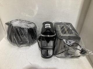 Lot 680  
            Birmingham SR108 - Parcel Delivery Only 
                
BOX OF JOHN LEWIS & PARTNERS ITEMS TO INCLUDE 2 SLICE BLACK TOASTER