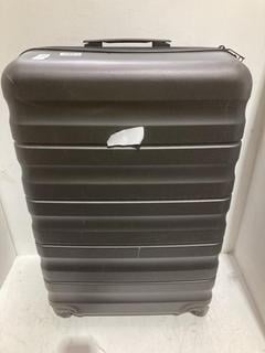 Lot 683  
            Birmingham SR108 - Parcel Delivery Only 
                
JOHN LEWIS & PARTNERS DARK GREY HARDSHELL SUITCASE