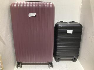 Lot 691  
            Birmingham SR108 - Parcel Delivery Only 
                
2 X JOHN LEWIS & PARTNERS ITEMS TO INCLUDE BLACK MINI HARD SHELL SUITCASE