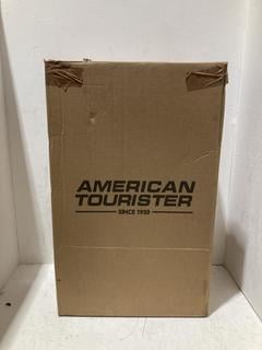 Lot 723  
            Birmingham SR108 - Parcel Delivery Only 
                
JOHN LEWIS & PARTNERS AMERICAN TOURISTER BLACK SOFT SHELL LARGE SUITCASE