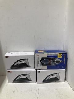Lot 732  
            Birmingham SR108 - Parcel Delivery Only 

                
4 X JOHN LEWIS ITEMS TO INCLUDE SPEED STEAM IRON