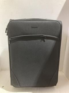 Lot 737  
            Birmingham SR108 - Parcel Delivery Only 
                
JOHN LEWIS & PARTNERS BLACK SOFT SHELL SUITCASE
