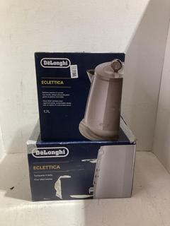 Lot 738  
            Birmingham SR108 - Parcel Delivery Only 
                
2 X JOHN LEWIS & PARTNERS ITEMS TO INCLUDE DELONGHI ECLETTIA 1.7L KETTLE