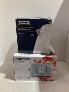 Lot 742  
            Birmingham SR108 - Parcel Delivery Only 
                
2 X JOHN LEWIS & PARTNERS ITEMS TO INCLUDE DELONGHI BALLERINA SETA 1.7L KETTLE