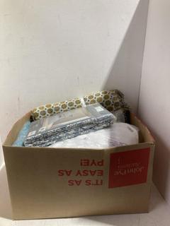 Lot 744  
            Birmingham SR108 - Parcel Delivery Only 
                
BOX OF JOHN LEWIS & PARTNERS ITEMS TO INCLUDE BEDECK SUPER KING DUVET COVER