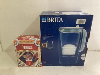 Lot 819  
            Birmingham SR108 - Parcel Delivery Only 

                
2 X JOHN LEWIS & PARTNERS ITEMS BIALETTI COFFEE MAKER