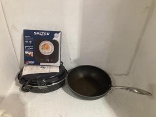 Lot 830  
            Birmingham SR108 - Parcel Delivery Only 
                
BOX OF JOHN LEWIS & PARTNERS ITEMS TO INCLUDE SALTERS EXERT DIGITAL SCALE