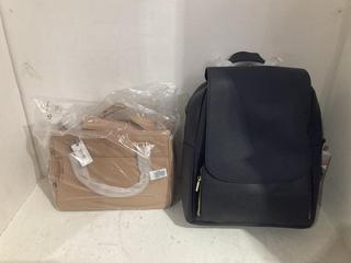 Lot 833  
            Birmingham SR108 - Parcel Delivery Only 
                
2 X JOHN LEWIS & PARTNERS ITEMS TO INCLUDE CREAM/BEIGE HANDBAG