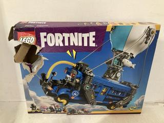 Lot 83  
            Birmingham SR108 - Parcel Delivery Only 
                
FORTNITE BATTLE BUS LEGO SET MODEL NO-77073