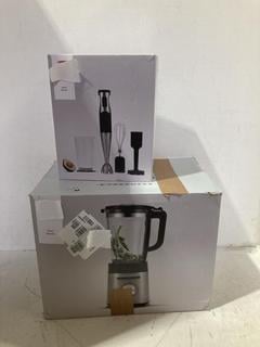 Lot 850  
            Birmingham SR108 - Parcel Delivery Only 
                
2 X JOHN LEWIS & PARTNERS ITEMS TO INCLUDE HAND BLENDER