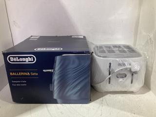 Lot 853  
            Birmingham SR108 - Parcel Delivery Only 
                
2 X JOHN LEWIS & PARTNERS ITEMS TO INCLUDE DELONGHI 4 SLICE TOASTER