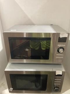 Lot 864  
            Birmingham SR108 - Parcel Delivery Only 
                
2 X JOHN LEWIS & PARTNER JLSM 800W MICROWAVE